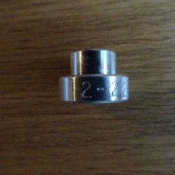 Insert 2-22 pour comparateur Hornady