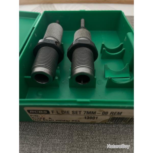 Jeux d'outils rcbs 7-08 rem