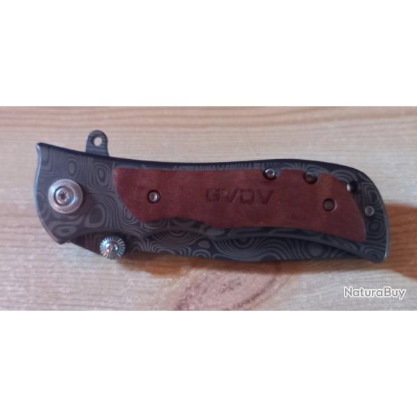 COUTEAU PLIANT DAMAS GVDV  -NEUF