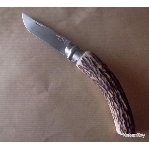 Couteau de poche Opinel 9 bois de cerf