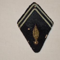 INSIGNE LOSANGE DES TRANSMISSIONS-GUERRE D'INDOCHINE-EXTREME ORIENT