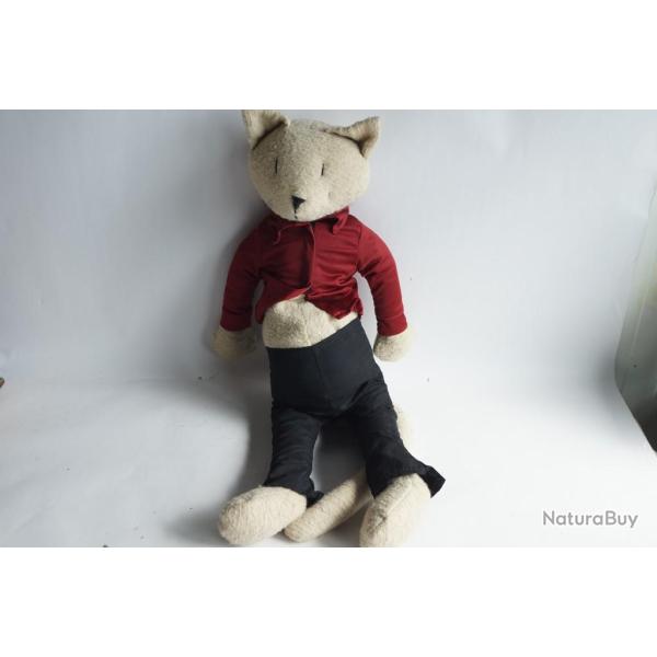 Peluche vintage Chat costum� Martine Sitbon