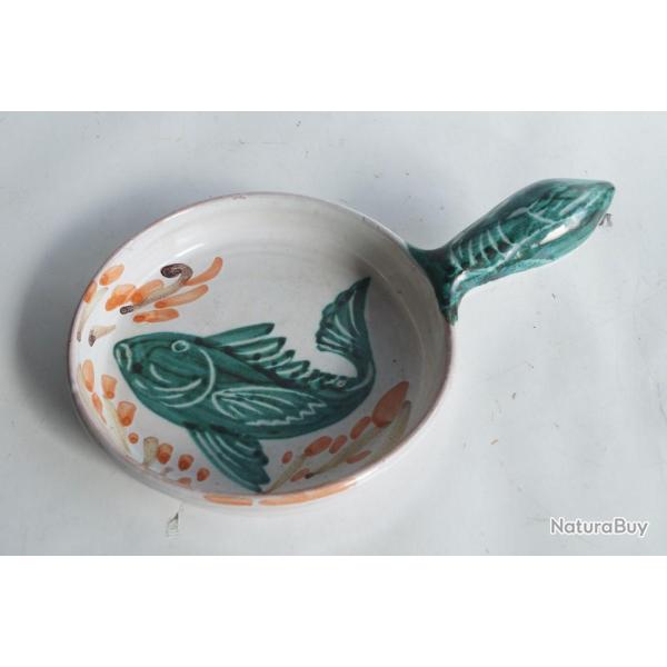 Po�lon c�ramique Poisson Antoine Fazio Vallauris