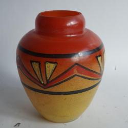 Vase &eacute;maill&eacute; LEGRAS Art D&eacute;co