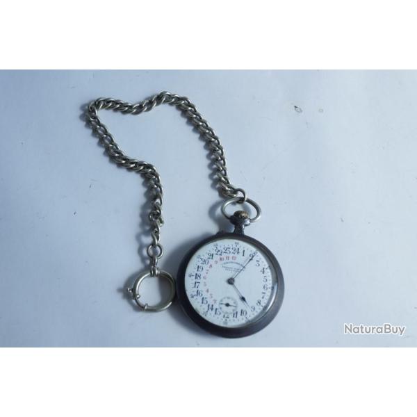 Montre de gousset Chronom�tre Ernest Magnin Besan�on