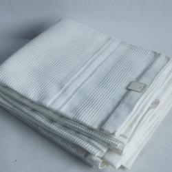 4 Serviettes de toilette Nid d'abeille 59 x 92 cm Linge ancien