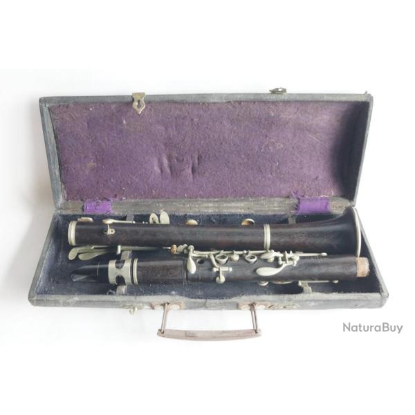 Ancienne Clarinette bois Laub� Paris