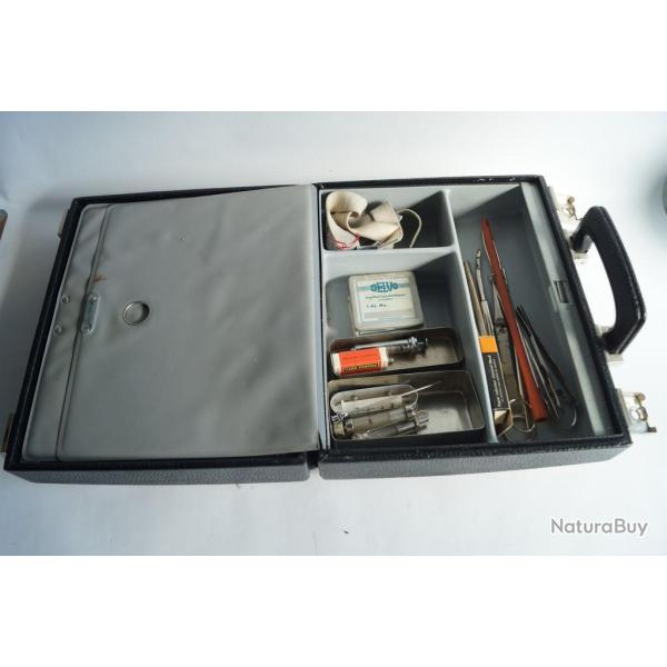 Mallette Ancien Instrument m�dical
