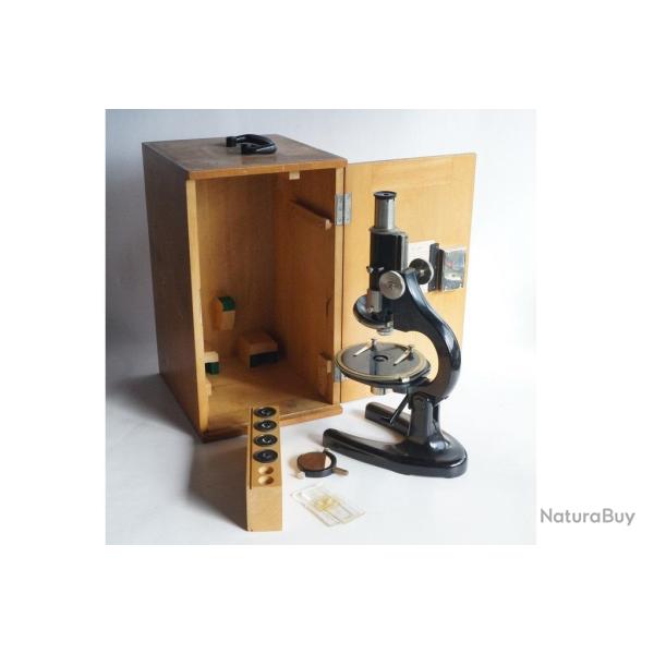 Ancien microscope Winkel-Zeiss G�ttingen