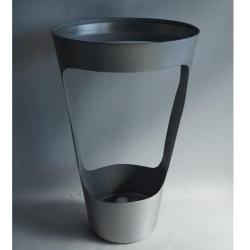 Porte-parapluie aluminium design ENO Donata Paruccini