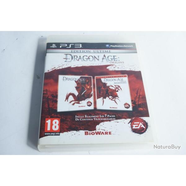 Jeux PS3 Dragon Age Origins �dition ultime