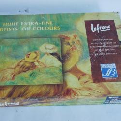 Coffret Peinture &agrave; l'huile extra-fine 10 couleurs Lefranc & Bourgeois