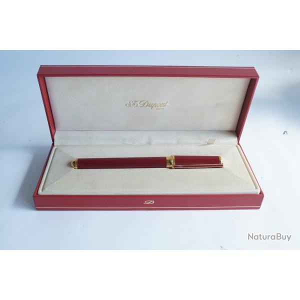 S.T. DUPONT Stylo plume Montparnasse Laque de Chine rouge