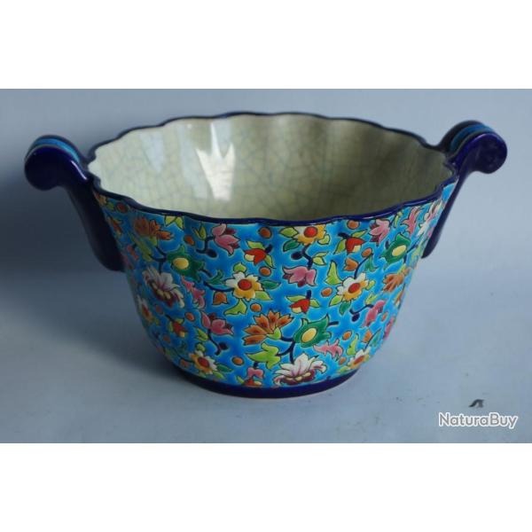 Vase �maux de LONGWY F.3310 D.5900