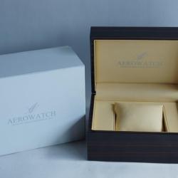 AEROWATCH &Eacute;crin pour montre bois laqu&eacute;