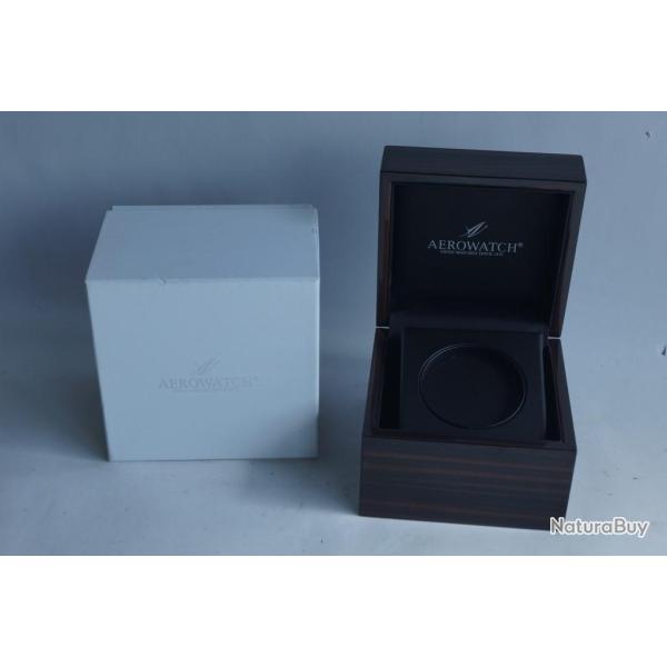 AEROWATCH �crin pour montre gousset bois laqu�