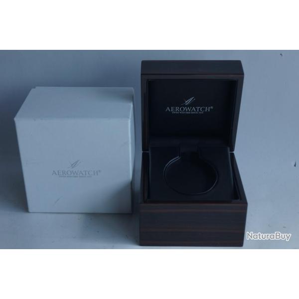 AEROWATCH �crin pour montre gousset bois laqu�