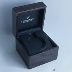 AEROWATCH &Eacute;crin pour montre gousset bois laqu&eacute;