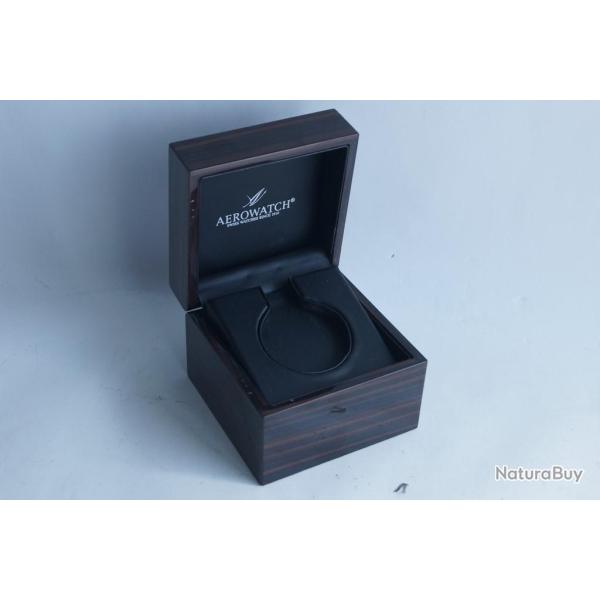 AEROWATCH �crin pour montre gousset bois laqu�