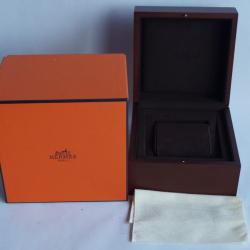 HERMES &Eacute;crin pour montre bois laqu&eacute;