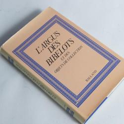 Livre L'argus des bibelots Jacques Bernard Dubrana 1979