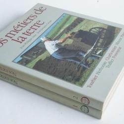 Livre Nos m&eacute;tiers de la Terre 1985 Grezet Jean Jacques Tome 1 et 2