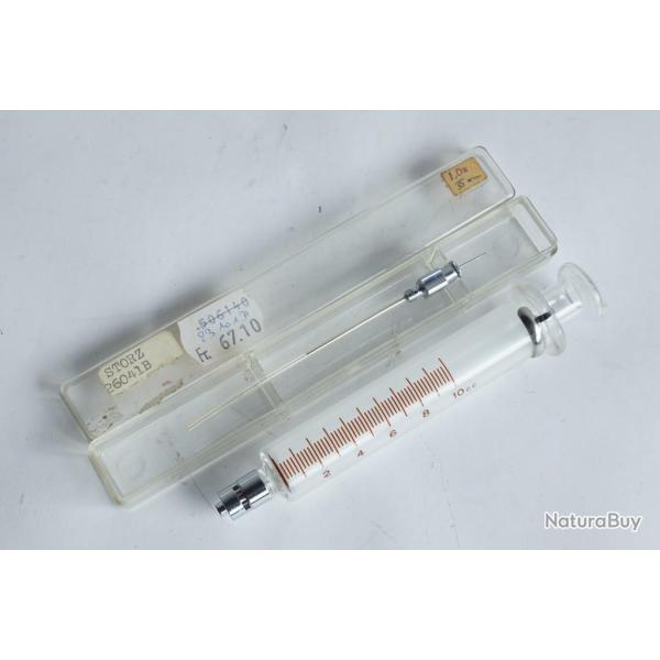 Ancienne seringue m�dicale verre chirurgie