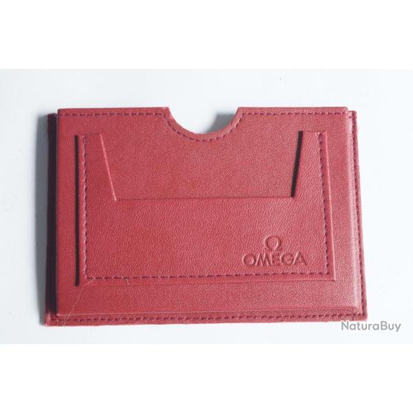 OMEGA �tui porte-cartes garantie