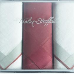 3 Mouchoirs coton Fisba Stoffels Suisse