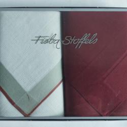2 Mouchoirs coton Fisba Stoffels Suisse