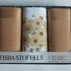 3 Mouchoirs coton Dames Fisba Stoffels Suisse