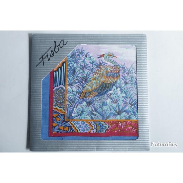 Mouchoir coton Oiseau Fisba Stoffels Suisse