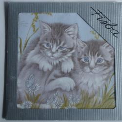 Mouchoir coton Chats Fisba Stoffels Suisse