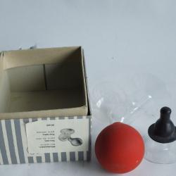 Ancien Tire-lait verre Sanor