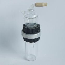 Verrerie technique de laboratoire barboteur chimie