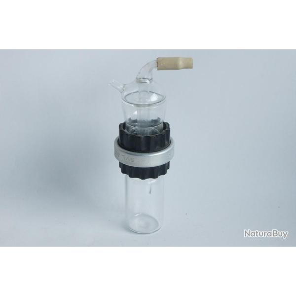 Verrerie technique de laboratoire barboteur chimie