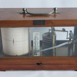 Barom&egrave;tre enregistreur Barographe Thermom&egrave;tre Richard Fr&egrave;res