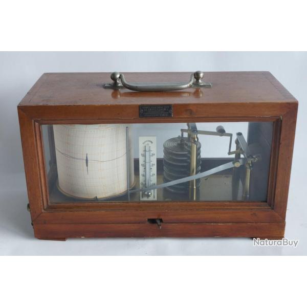 Barom�tre enregistreur Barographe Thermom�tre Richard Fr�res