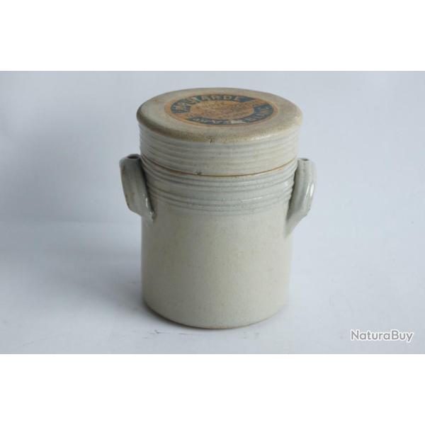 Pot � moutarde gr�s Pont des Vernes Grey Poupon