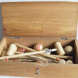Jeu de croquet de salon
