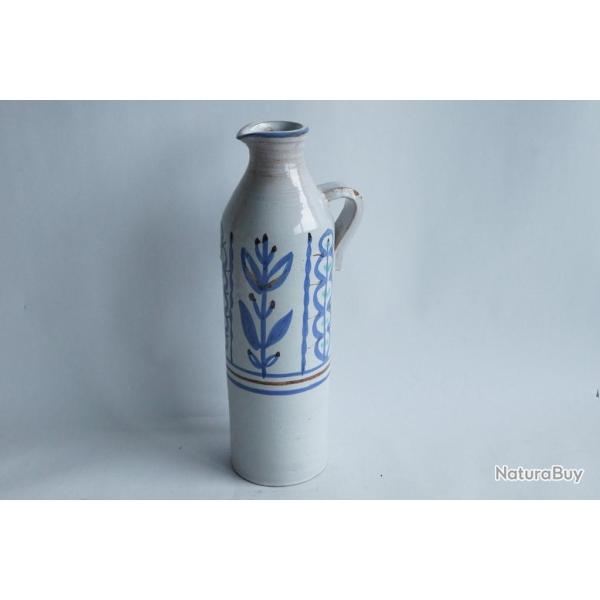 Michel BARBIER Bouteille c�ramique Vallauris
