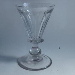 Grand Verre &agrave; vin verre taill&eacute; XIXe si&egrave;cle