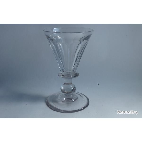 Grand Verre � vin verre taill� XIXe si�cle