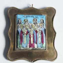 Ic&ocirc;ne orthodoxe Peinture miniature Saints