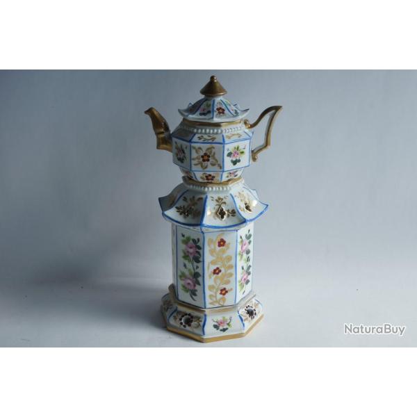Tisani�re porcelaine XIXe si�cle
