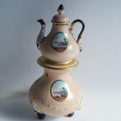 Tisani&egrave;re porcelaine XIXe si&egrave;cle