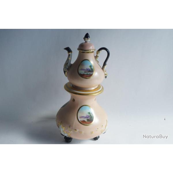 Tisani�re porcelaine XIXe si�cle