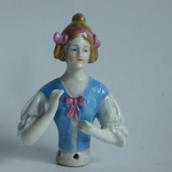 Demi figurine porcelaine Femme