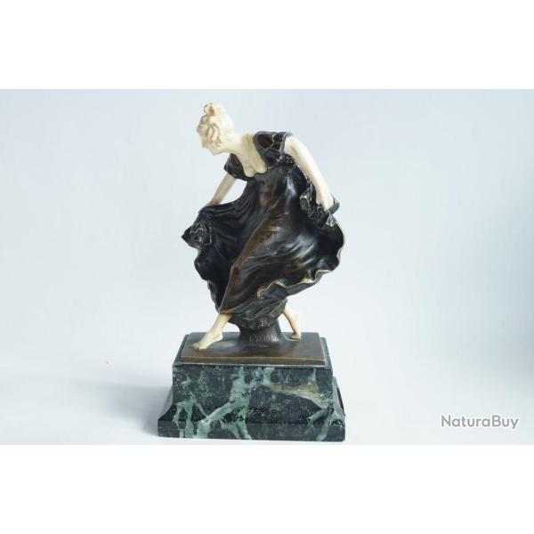 Bronze Ernst Seger Danseuse