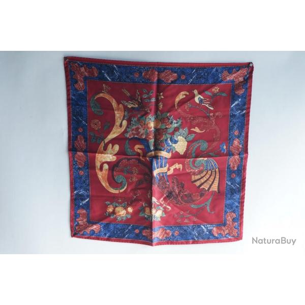 LANVIN Gavroche Petit carr� soie Foulard